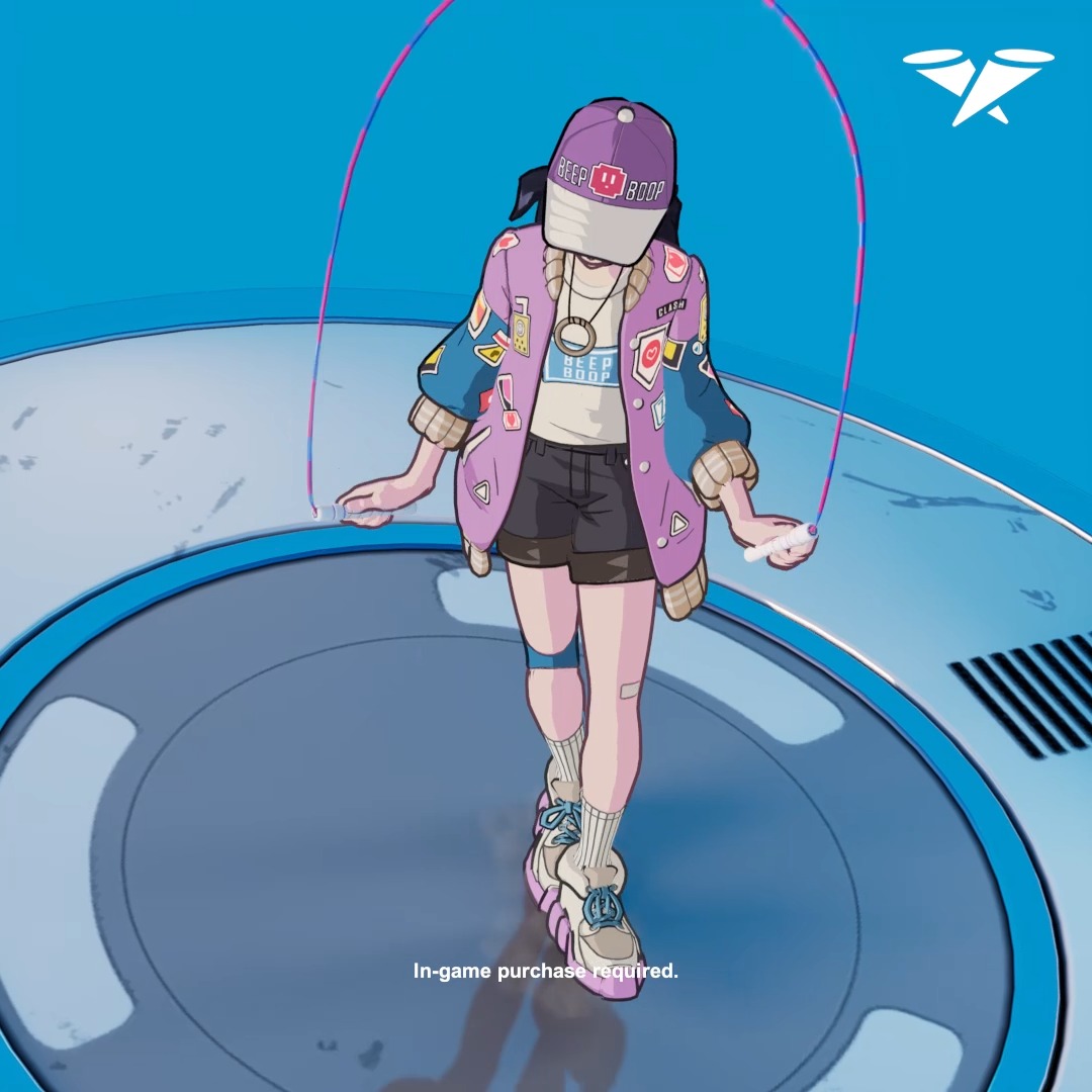 Don’t skip a beat with the Jump Rope Jig Emote with jump rope dance moves by Lauren Jumps. Available now in the Shop!
