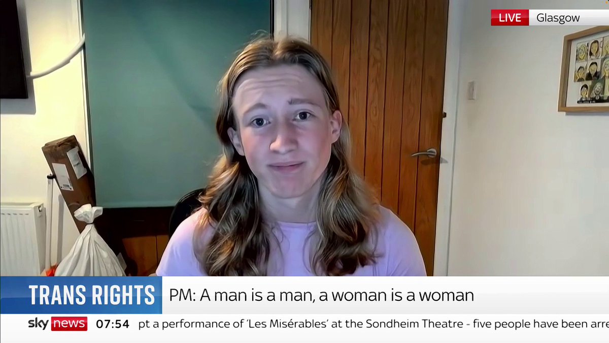 What would a trans woman say to the Prime Minister after his comments about the difference between men and women yesterday? 'Speak to the experts' says Ellie Gomersall 🍉 isn't here anymore #KayBurley SK