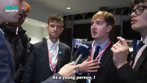 The brainwashing of Conservatives starts young… And at what age are they taught that clenched fist thing?