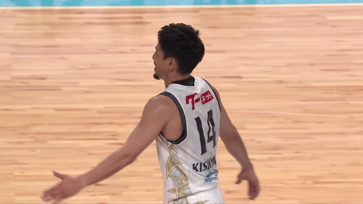 岸本隆一のステップバックがまさに芸術🎨🍁 岸本隆一 Kishimoto Ryuichi 琉球ゴールデンキングス公式 #Bリーグ #Bリーグ開幕