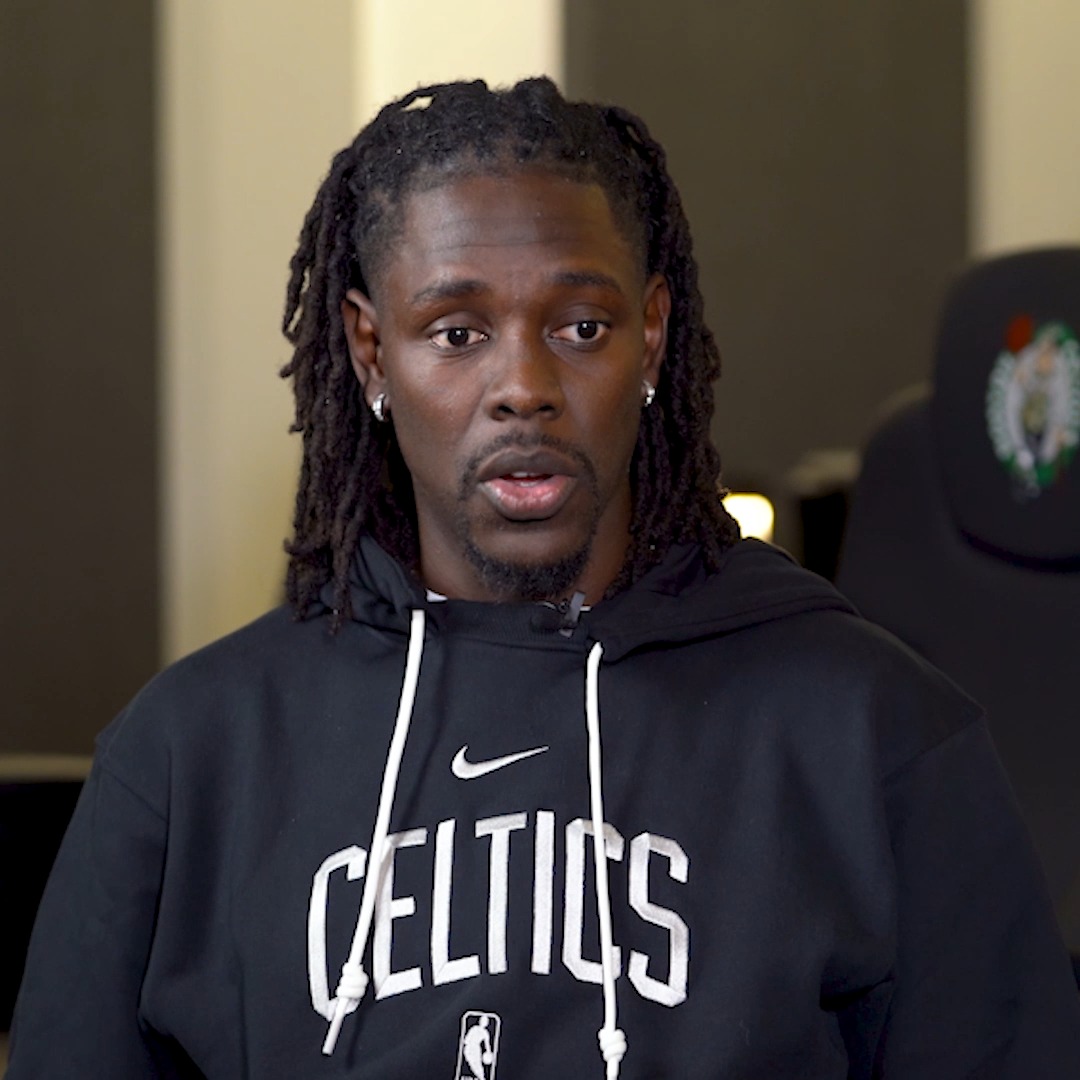 .Jrue Holiday can't wait to play with The Jays ๐ช๐พ He sat down to discuss the wild week that brought him to Boston and his fit within our group: