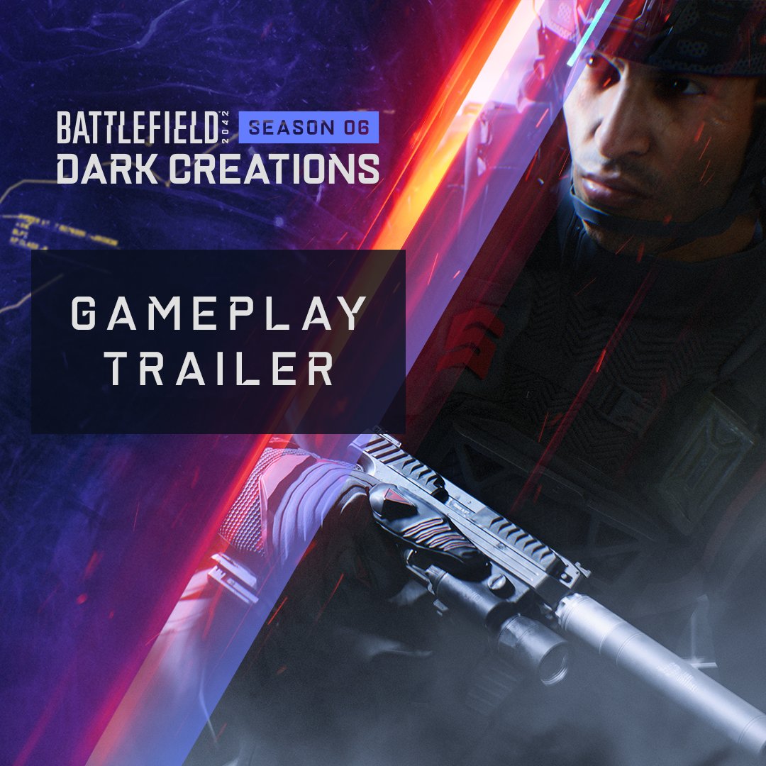 What’s lurking around the corner in this secret facility is certainly no friend of yours. 🗺 New CQC map, Redacted 🔫 New weapons and gadgets ⛑ Throwable Ammo and Medical pouches 🚁 New YUV-2 Pondhawk vehicle Master the unknown in #Battlefield 2042 - Dark Creations on Oct 10