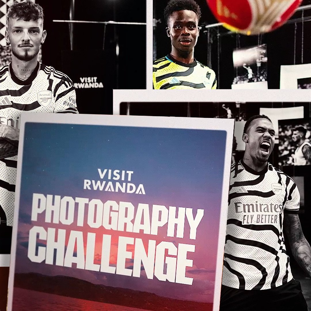 Snap happy Gunners 📸 Saka, Gabriel and White take on the Visit Rwanda photography challenge. Who took the winning shot? 🖼️