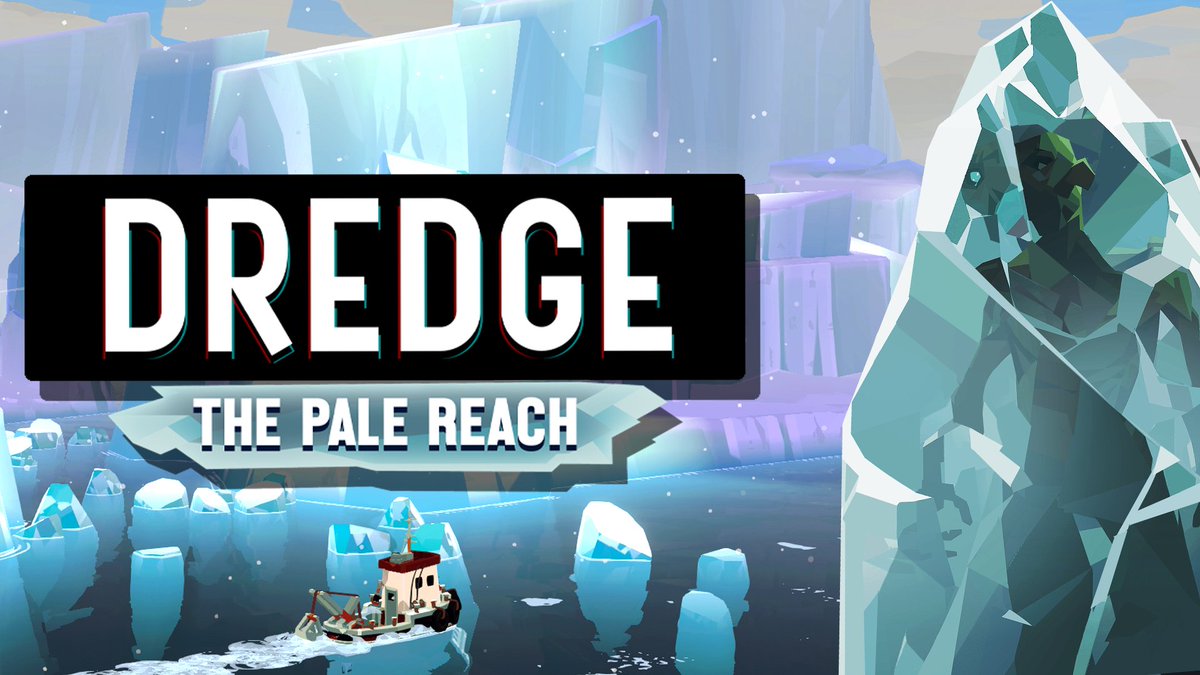 The first official DLC for DREDGE is on the horizon! The Pale Reach launches November 16th on all platforms! 📜 Uncover a brand new side-story. 🎣 New equipment. 🦀11 new fish and crab species. Wishlist now: