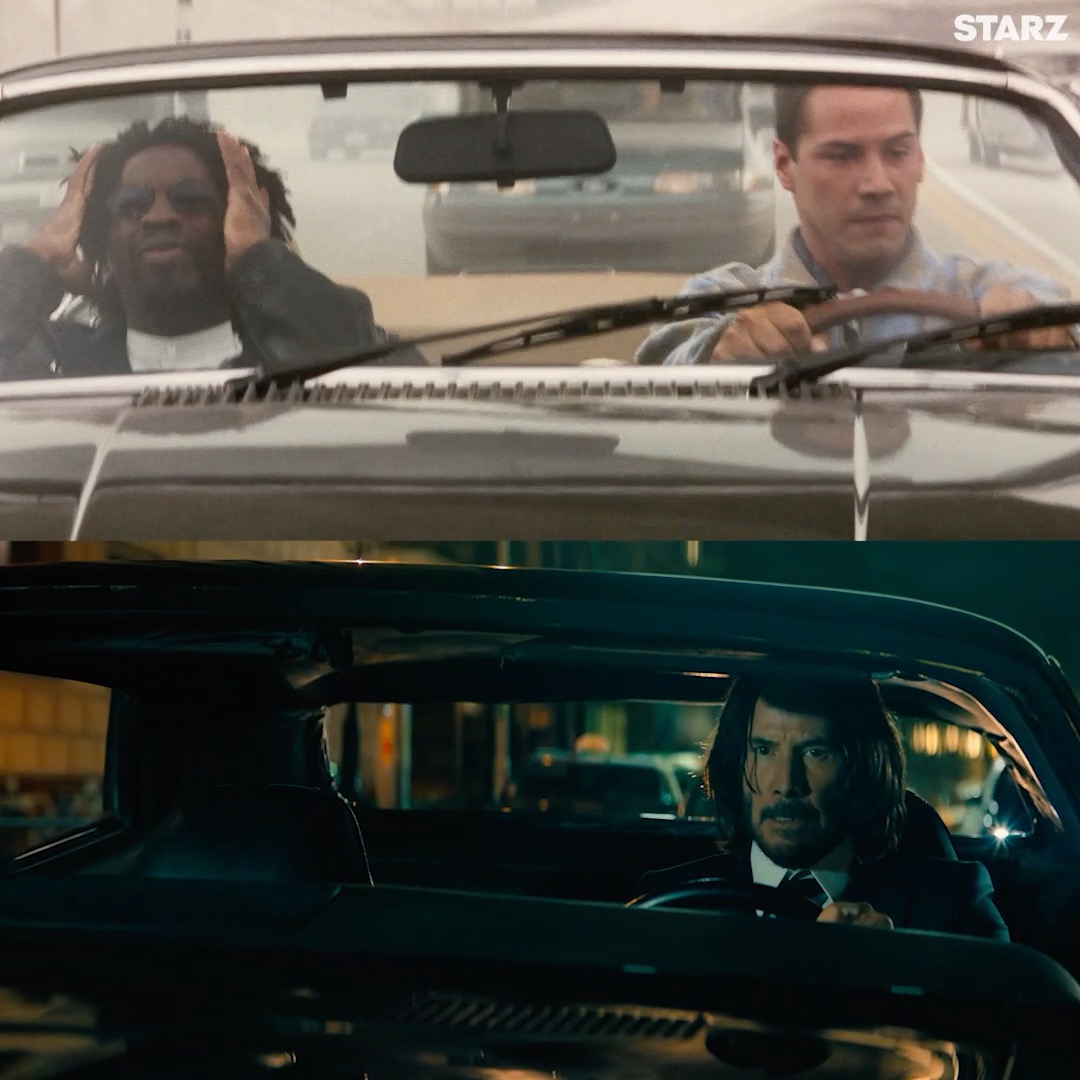 What are two clips that give off the same energy? We’ll start... 📺: #JohnWick #Speed