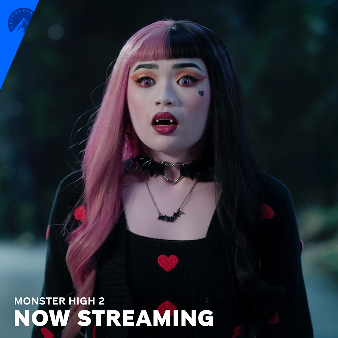 Live more, howl more, Sophomore 🌕 #MonsterHigh2 is now streaming on #ParamountPlus!
