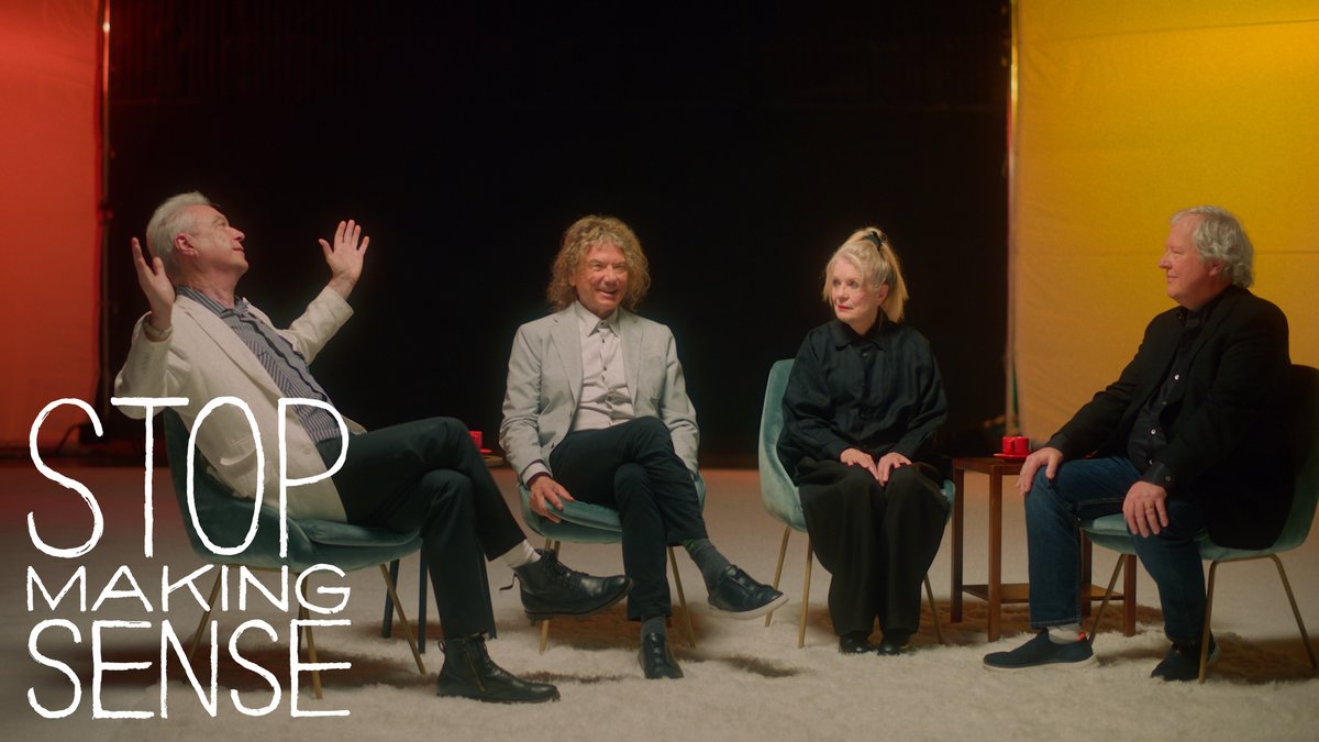 “Now the entire audience can see how much fun we were having.” Talking Heads reminisce about shooting Stop Making Sense. Now playing in theaters everywhere!
