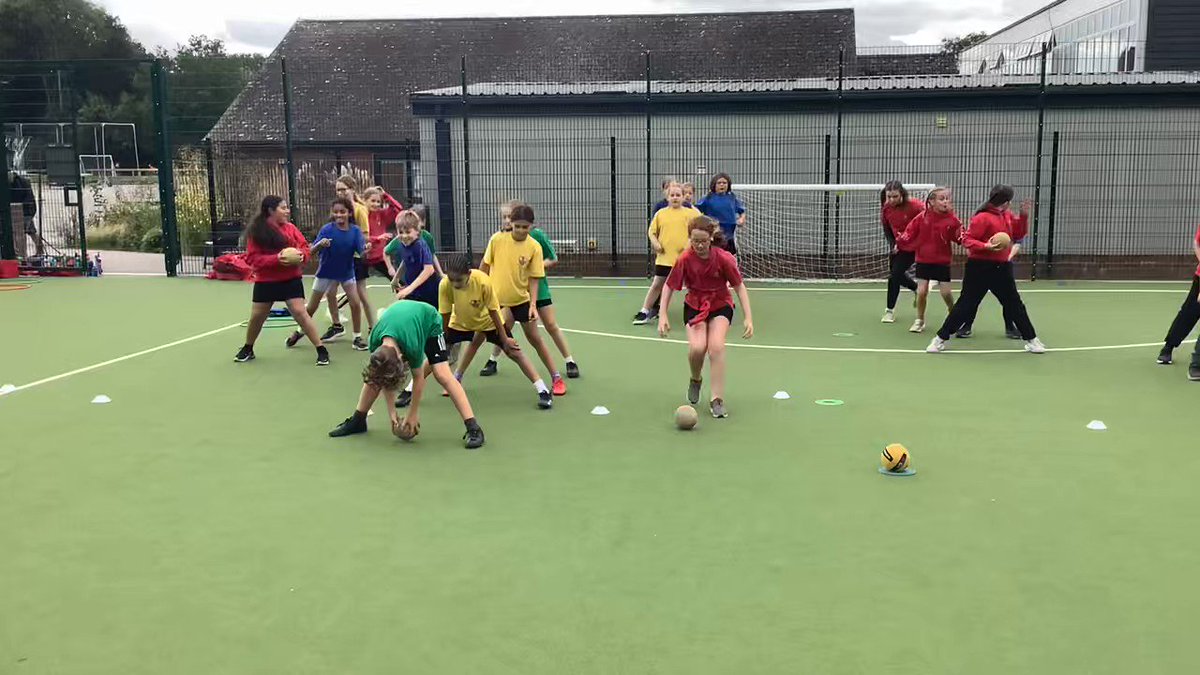 Year 6 carried on their teamwork focus today, and loved these warm up games! WannaTeachPE