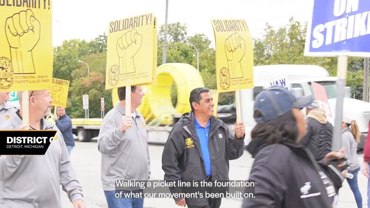 Walking a picket line is foundational to the labor movement. Our District Councils supporting UAW on picket lines across the nation is teaching us how to work together across industries and stand up for each other. Together, there is nothing we cannot accomplish.