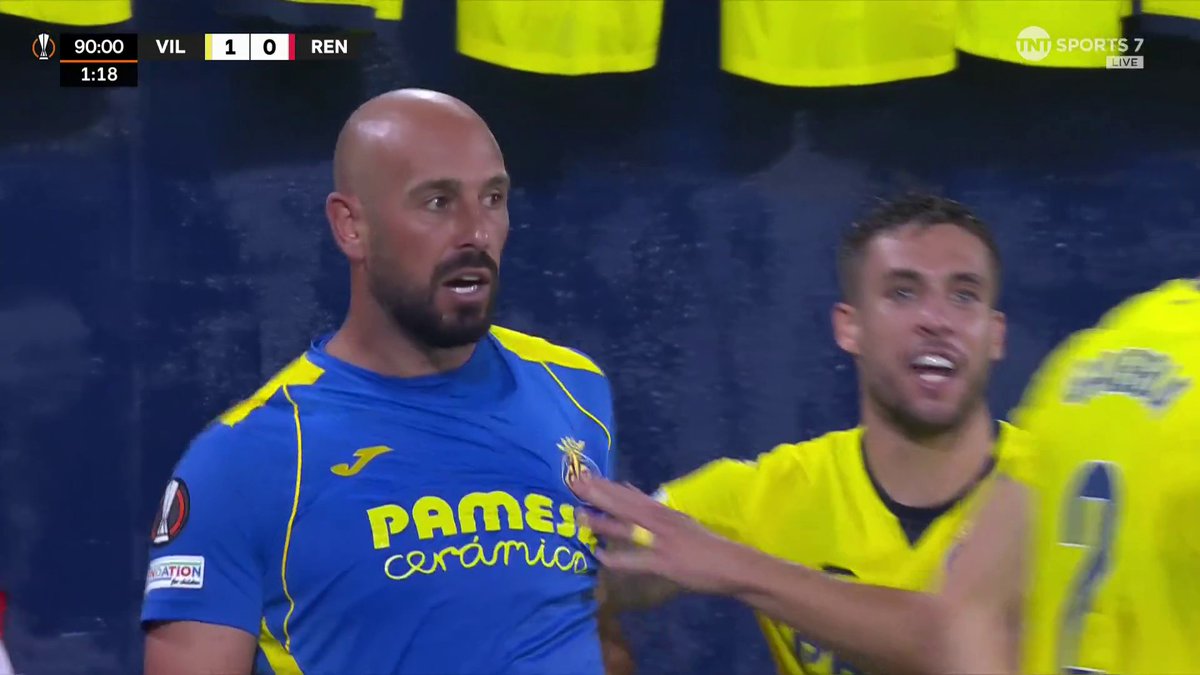 Pepe Reina there saving last minute penalties at 41 years old