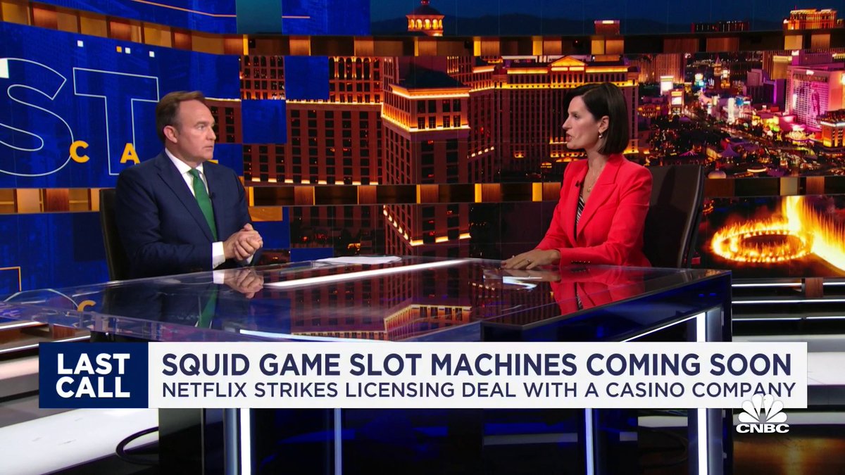 New Tonight: Netflix strikes licensing deal with gaming manufacturer Light & Wonder. Contessa Brewer reports. $LNW $NFLX