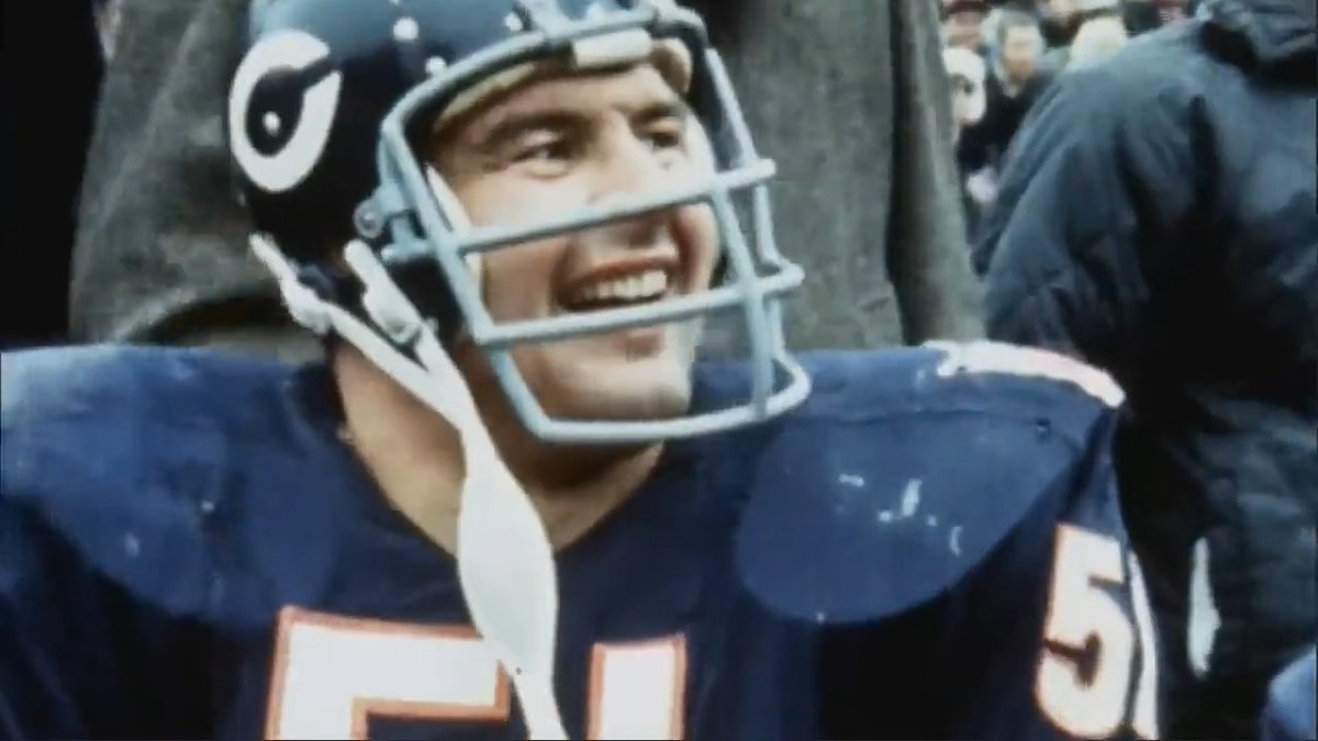 Dick was a football player personified. He played the game the way it’s supposed to be played. He will be missed by all the Chicago Bear family. RIP my friend!