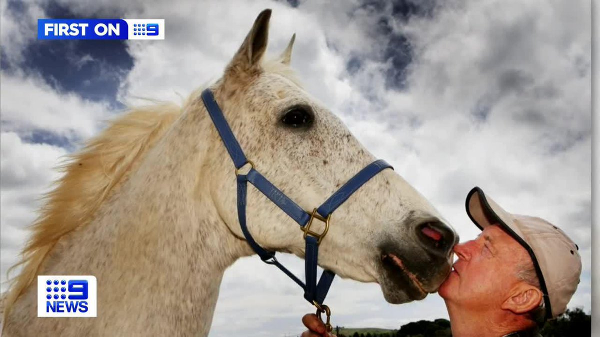 A special rose garden has been unveiled at Flemington Racecourse in memory of Melbourne Cup winning horse Subzero and his mate Graham Salisbury. Allan Raskall #9News