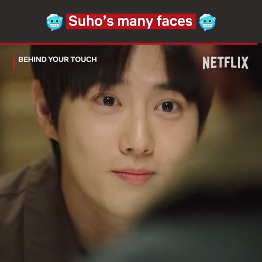 you never know which SUHO you’ll get but we’ll take any which one whatsoever 😇😈 #BehindYourTouch #SUHO #Netflix