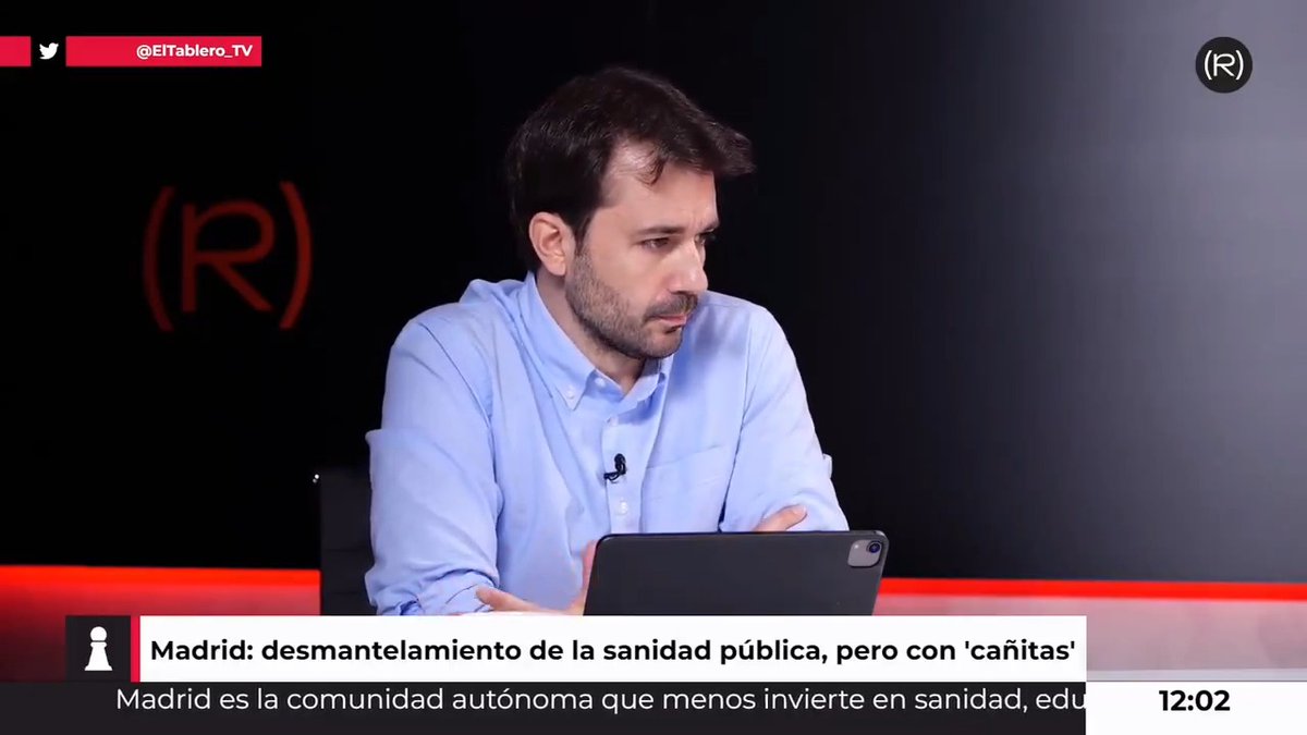 Vamos a decirlo de la forma más clara posible 👇 Los recortes en sanidad pública MATAN. 📹Javier Sánchez Serna