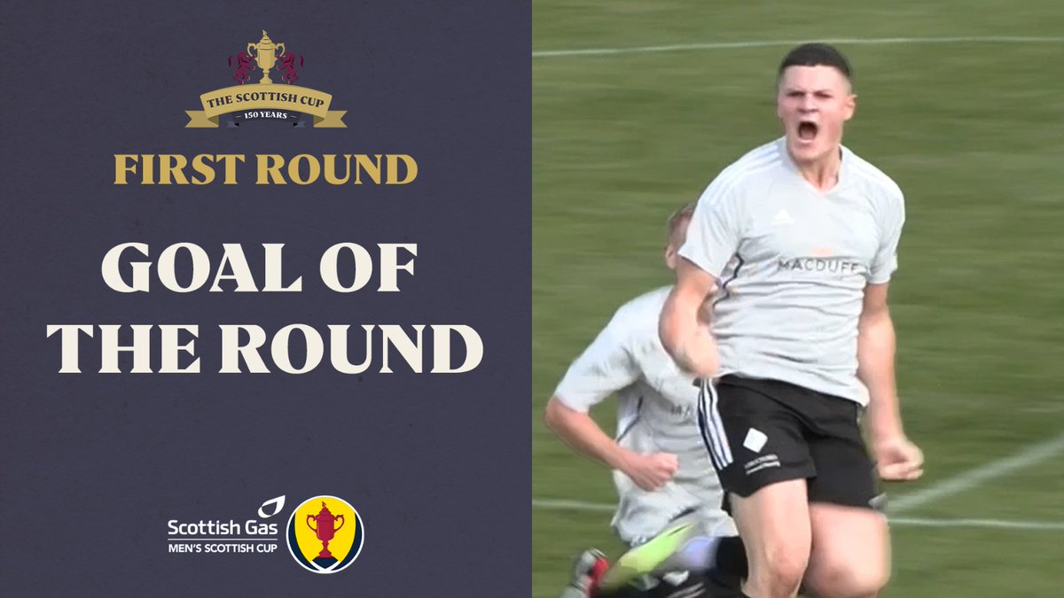 It's time to choose your Goal of the First Round from the Scottish Gas Men's Scottish Cup ⚽️ ➡️ 13 strikes to choose from - vote here: #ScottishCup