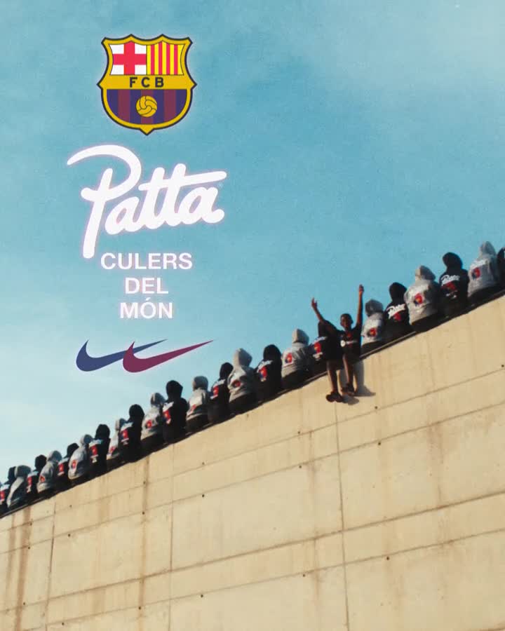 🫀 El nostre cor batega BARÇA, BARÇA, BARÇA A tot arreu Culers del Món @fcbarcelona @patta_nl @nike