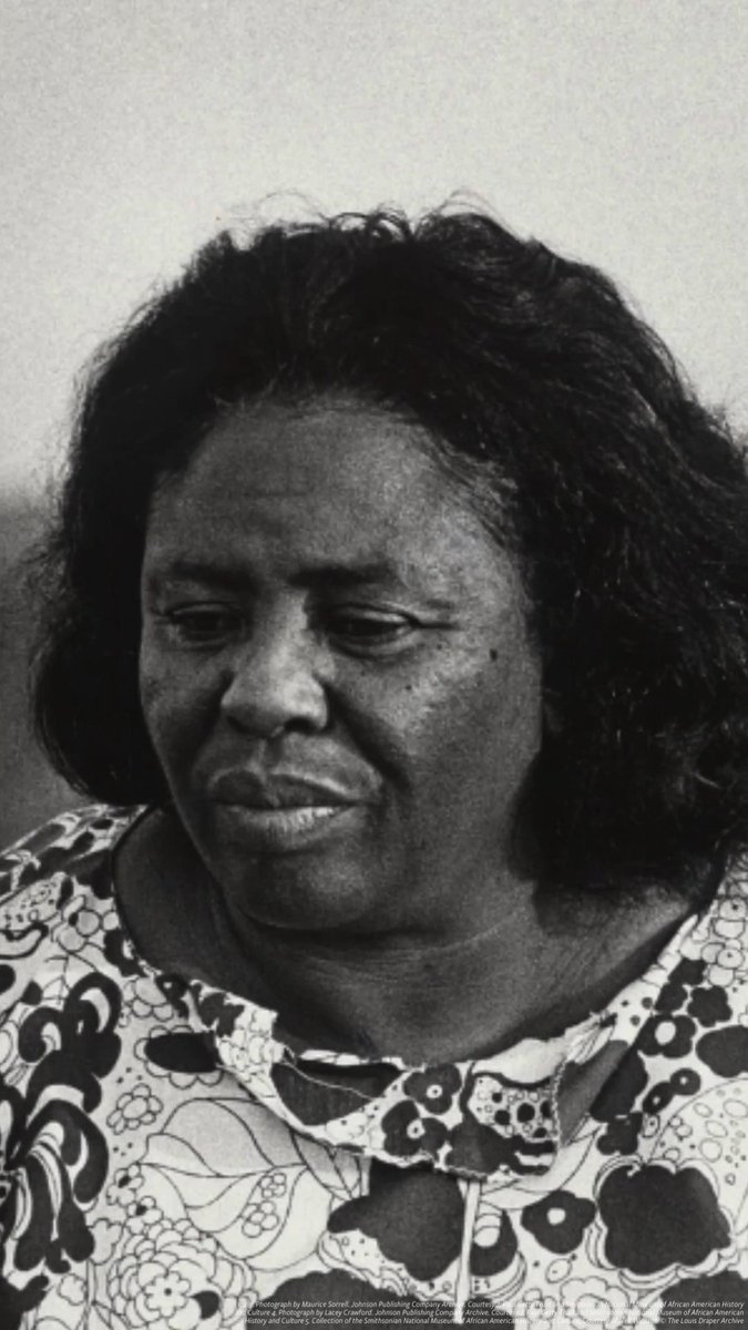 Fannie Lou Hamer was born #OnThisDay in 1917. Hamer co-founded the Mississippi Freedom Democratic Party, which challenged the local Democratic Party’s efforts to block Black voters through violence, literacy tests, and intimidation. #APeoplesJourney