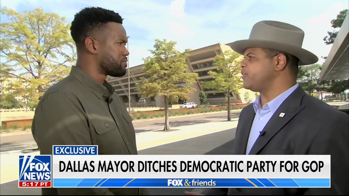 MUST WATCH: Mayor Mayor Eric L. Johnson explains why he switched parties and joined the Republican Party!