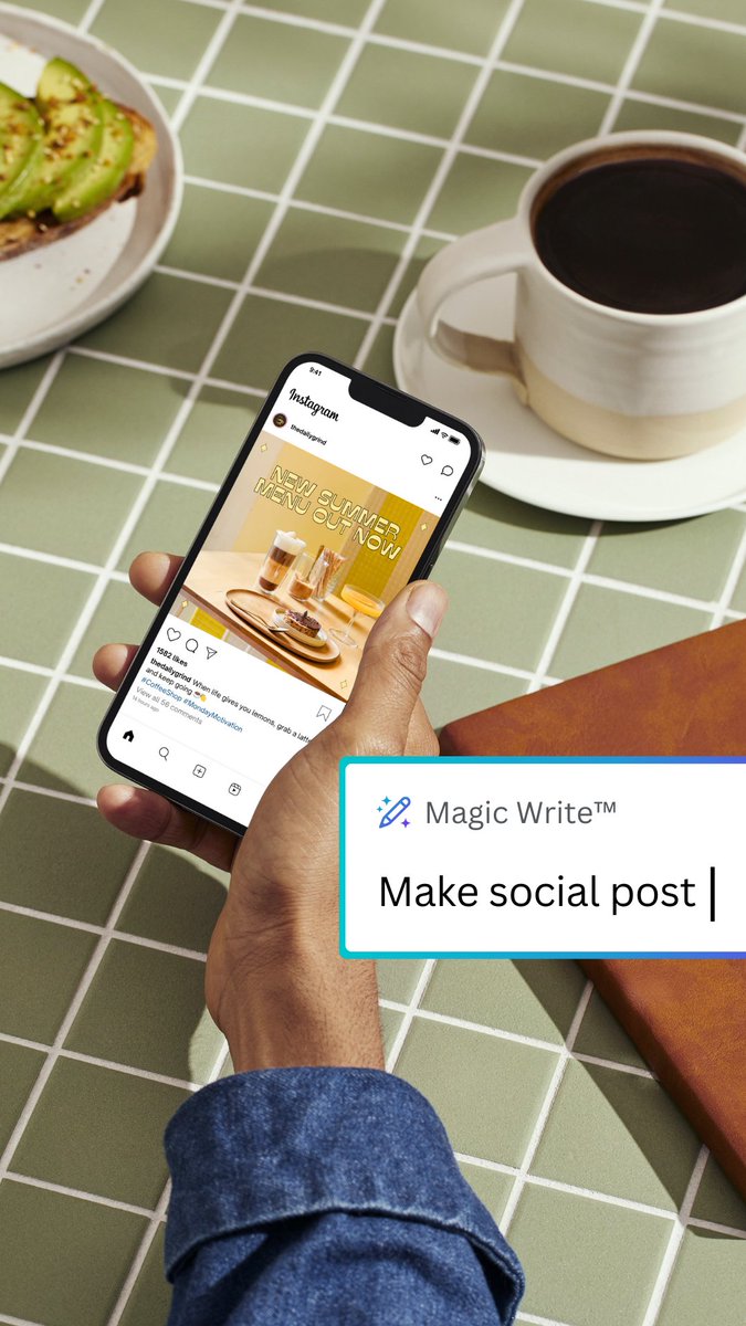 Want to save time writing your social media captions? Here’s how the Magic Write tool can write your first draft, fast. ⏱️