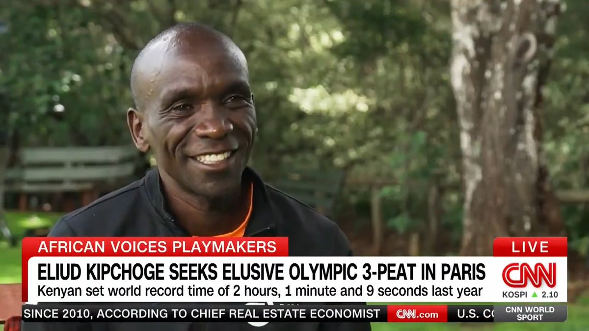 Eliud Kipchoge is not ready to retire from the marathon just yet: "Ronaldo is still playing football, Hamilton is still driving a car, why not me?"