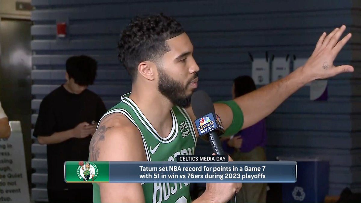 Jayson Tatum: Bostonian ☘️