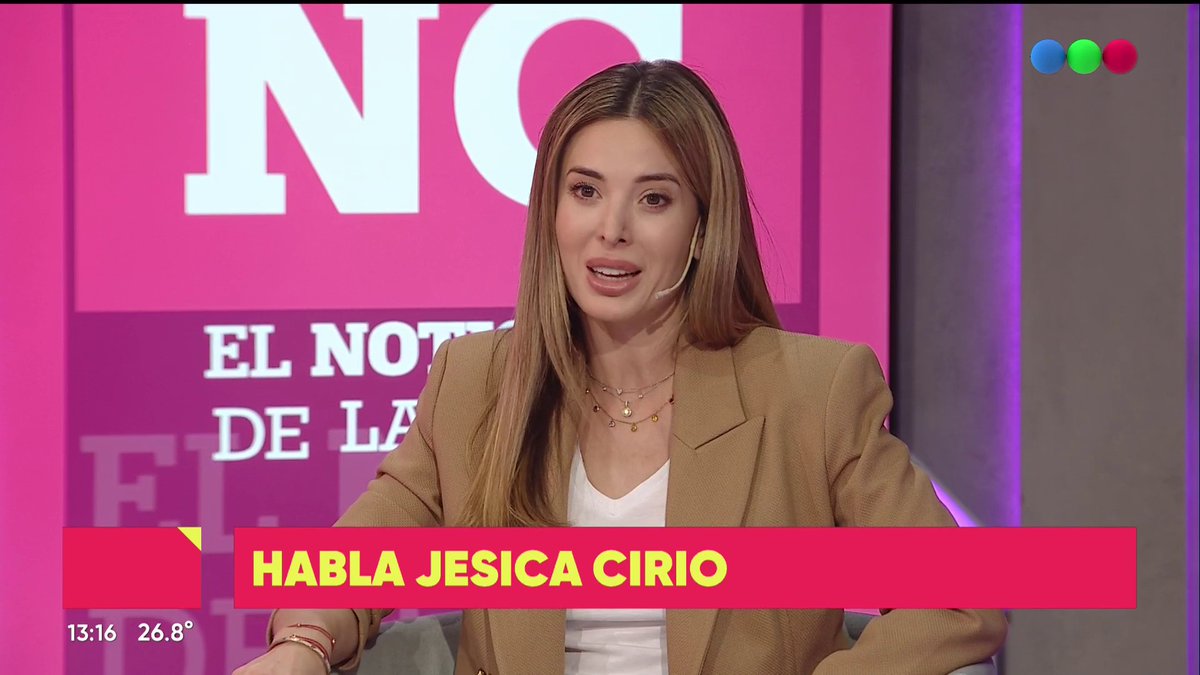🚨 AHORA 🚨 🗣️ Jesica Cirio habla en exclusiva en el Noticiero de La Gente 📲 Mirá la entrevista en vivo en