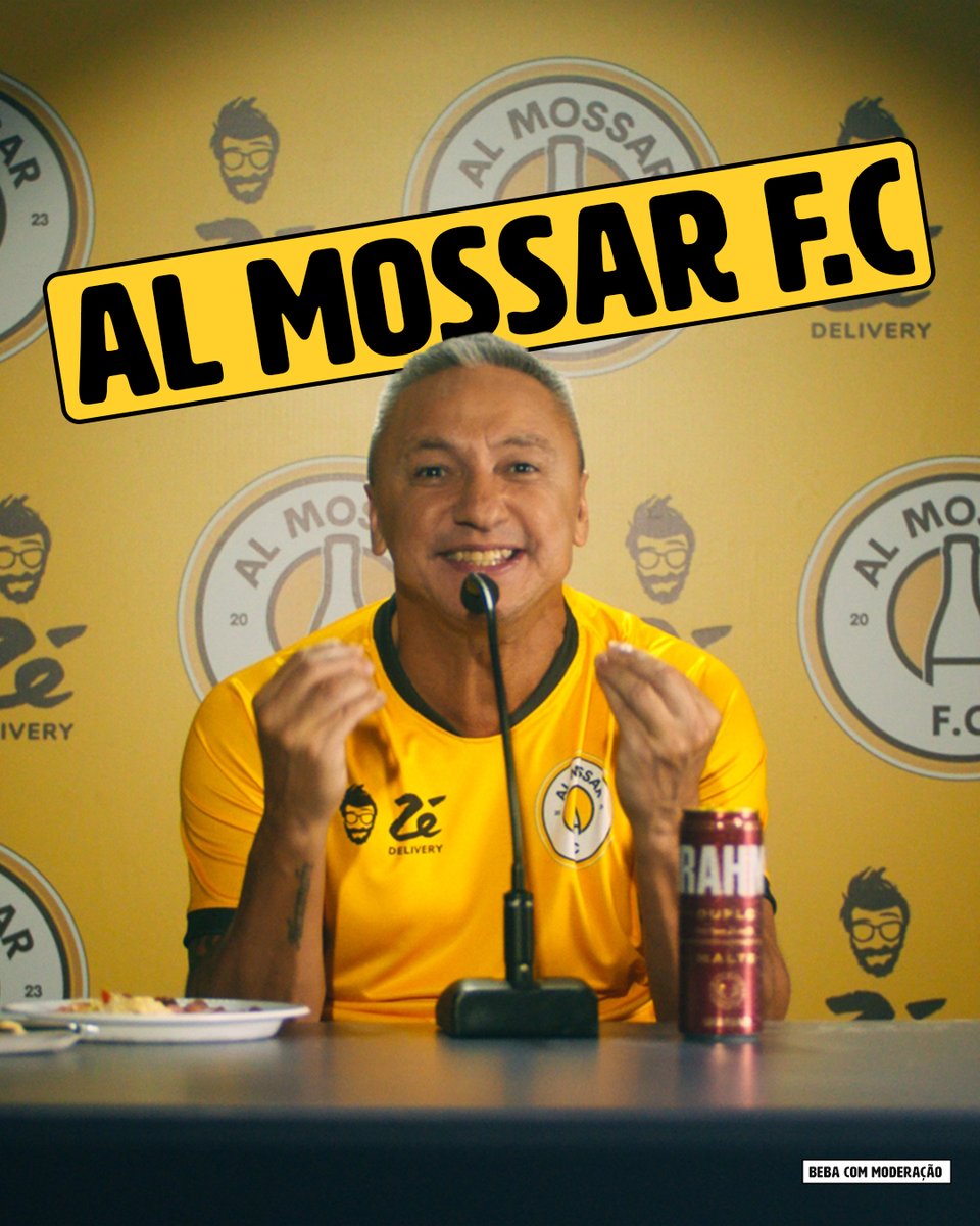 Depois de TANTA especulação, finalmente é real! Anunciando com alegria o lançamento do AL MOSSAR F.C., o time dos fanáticos por um BOM churrasquin 🍖 e uma @brahmacerveja trincAAAndo 🥶. #JáPodeALMossarFC Que tal um cuponzinho pra comemorar o lançamento? CUPOM R$10 OFF: ALMOSSAR