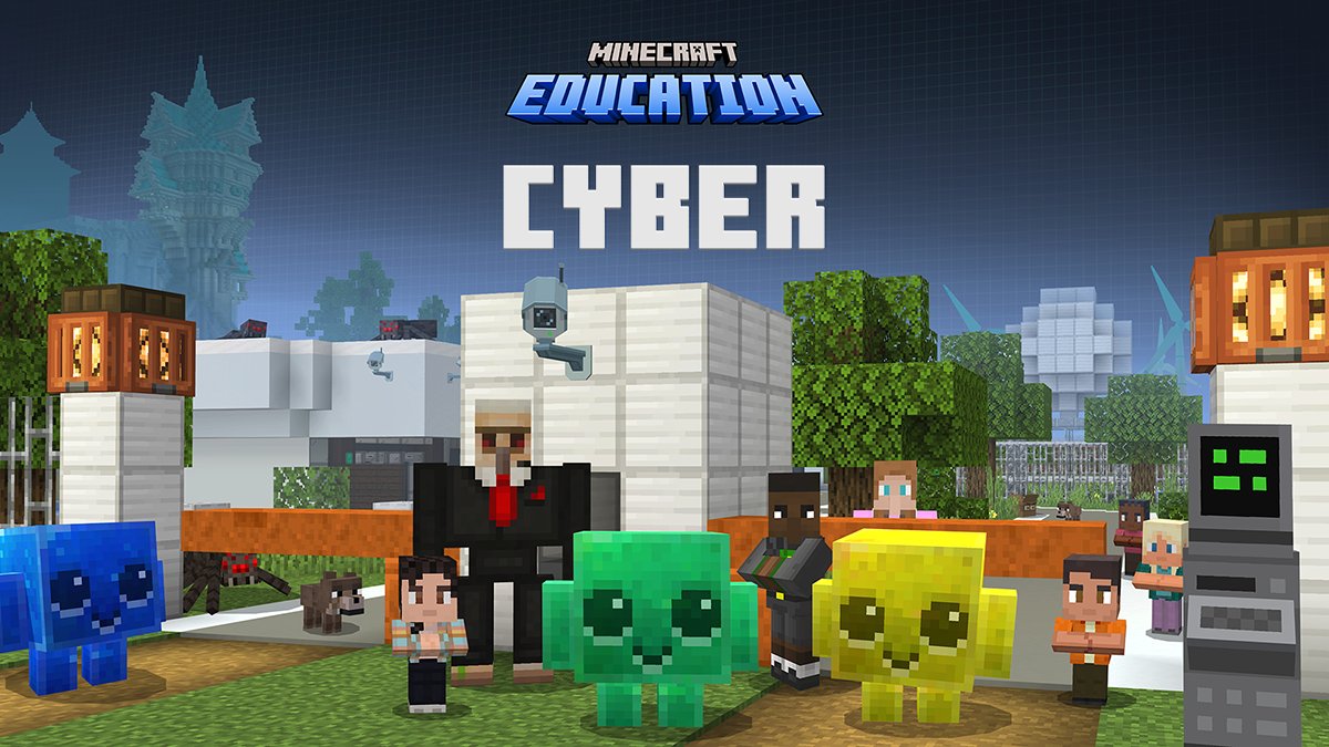 It’s #CybersecurityAwarenessMonth! Check out how #MinecraftEdu is helping students stay safe online and #BeCyberSmart at