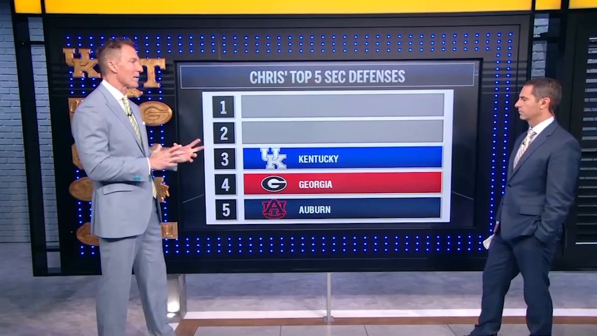 .Chris Doering ranks his Top 5️⃣ defenses in the Southeastern Conference 👀 Do you agree? 🤔