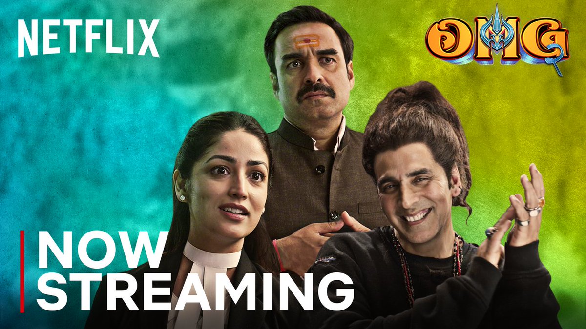 This star-studded cast just dropped a blockbuster 💯 #OMG2 is now streaming on Netflix!