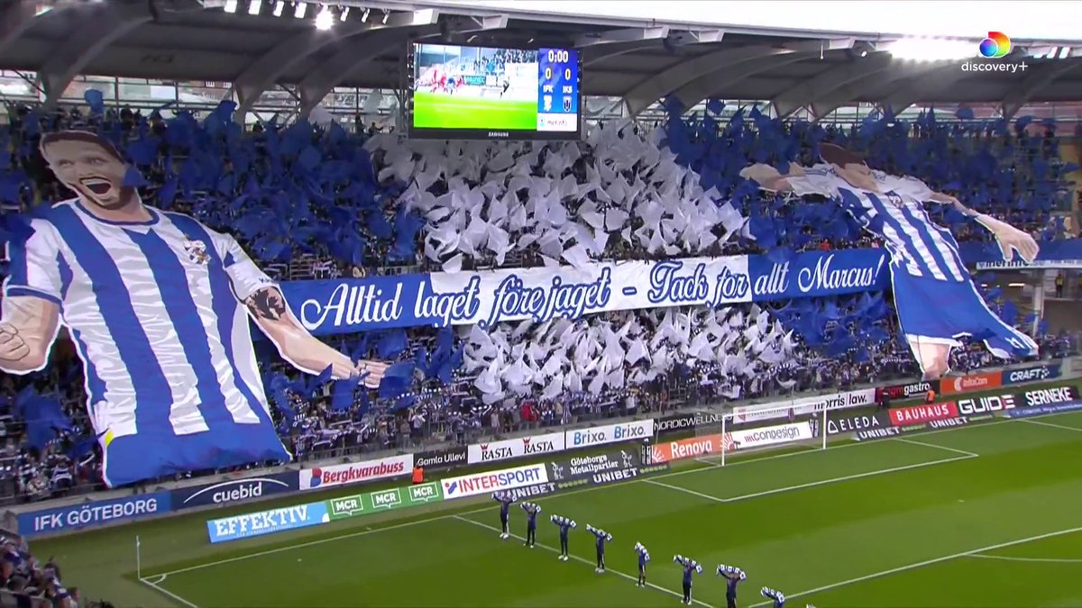 Familjen Berg rörda till tårar när hemmasupportrarna hyllar och tackar av Marcus Berg på Gamla Ullevi! 🔵⚪ Se IFK Göteborg - IK Sirius på