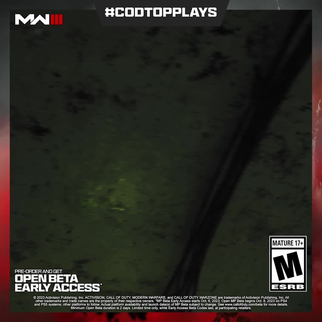 Operators, show us your best clips from #MW3 Beta! Reply here or use #CODTopPlays for a chance to be featured on our socials 🫡 #CODBeta Pre-order Now