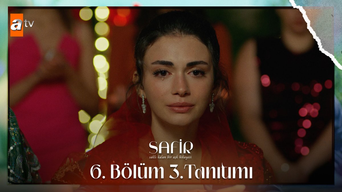 “Dilerim kaderin bu safir yüzüğü takan bütün gelinlerinki gibi olur…” 6. bölüm 3. tanıtımı yayında! #Safir ‘Saklı Kalan Bir Aşk Hikayesi’ yeni bölümüyle Pazartesi 20.00’de #atv’de. 💠 atv
