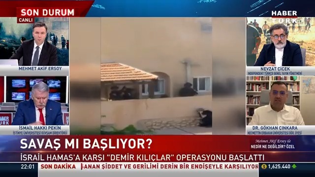 "Armageddon" savaşına doğru mu? İsrail-Gazze'de şu an ne oluyor? Necmettin Erbakan Üniversitesi Öğretim Üyesi Gökhan Çınkara #NedirNeDeğildirÖzel'de yorumladı.