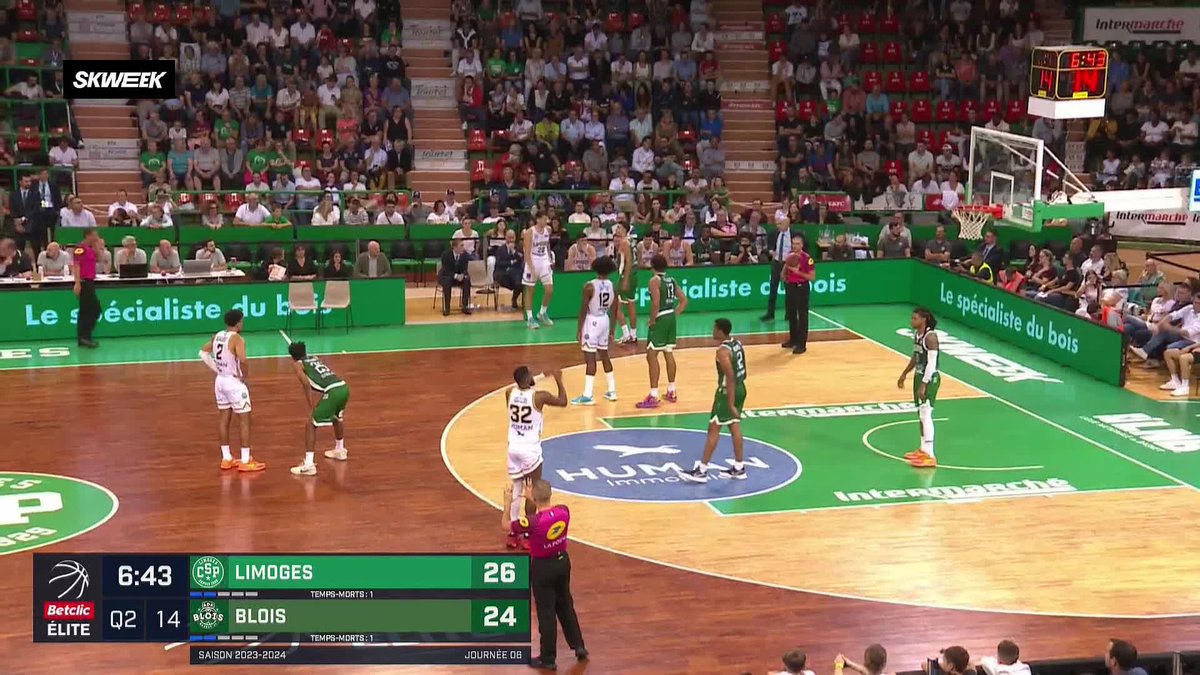 𝗟𝗘 𝗣𝗢𝗦𝗧𝗘𝗥 𝗗𝗘 𝗦𝗜𝗠𝗜𝗦𝗢𝗟𝗔 𝗦𝗛𝗜𝗧𝗧𝗨 ! 🤯 Limoges CSP x Ligue Nationale de Basket #SKWEEKLive #BetclicELITE