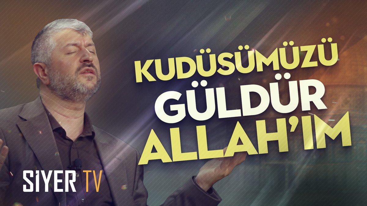 Kudüsümüzü Güldür Allah'ım! Bu sefer zalimler ağlasın, mazlumlar gülsün. Kaybettiğimiz izzeti bizlere kazandır. Son nefesimize kadar bizleri aziz dinine hizmetkar kıl. #AksaTufanı