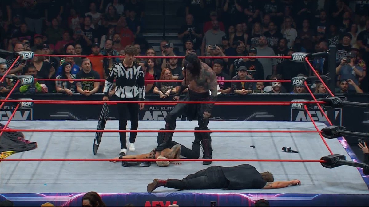 Nick Wayne has no remorse for Darby Allin! Watch #AEWCollision LIVE on TNT! Yeti Imp | Luchasaurus | Nick Wayne | DARBY ALLIN