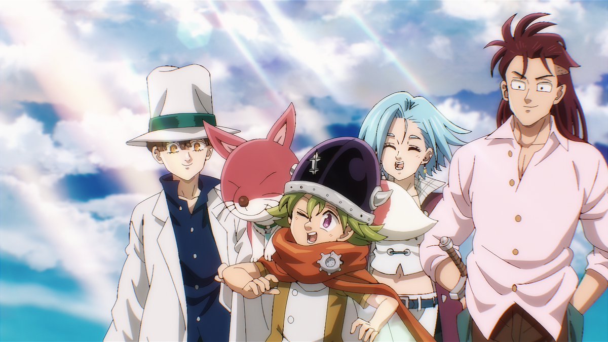 ／ ノンクレジットOP公開🎵 ＼ TVアニメ『七つの大罪 黙示録の四騎士』 🎧OPテーマ #LittleGleeMonster「UP TO ME!」 旅立ちの決意、冒険のワクワク、仲間との絆が 詰め込まれた映像です!!✨ YouTube ▶️ #リトグリ #七つの大罪 #黙示録の四騎士