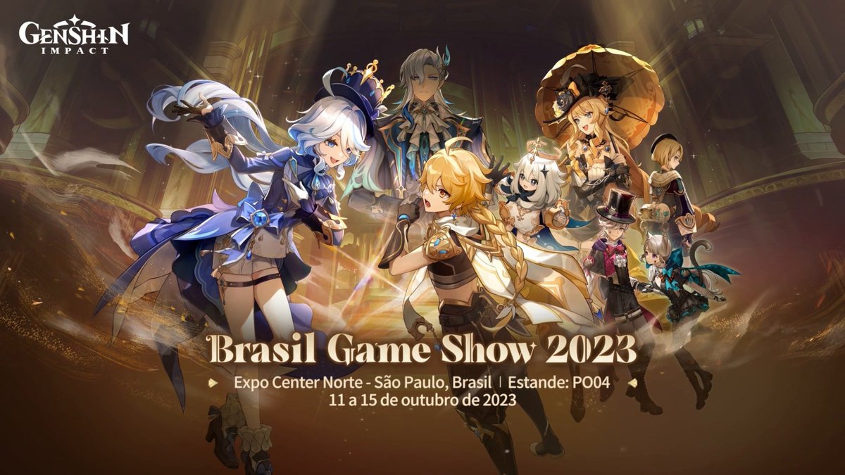Prévia da BGS 丨 Vídeo promocional da exposição de Genshin Impact Olá, Viajantes! Finalmente chegou a exposição da BGS! Nos vemos em São Paulo no dia 11 de outubro, não percam! #GenshinImpactBGS23 #HoYoverse #GenshinImpact
