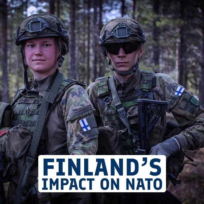 🇫🇮 Finland is safer and NATO is stronger with Finland as an Ally #WeAreNATO