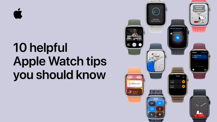 Get help finding your iPhone. Turn on Water Lock. Use widgets on Apple Watch. 🙌 Watch our video for some helpful Apple Watch tips.