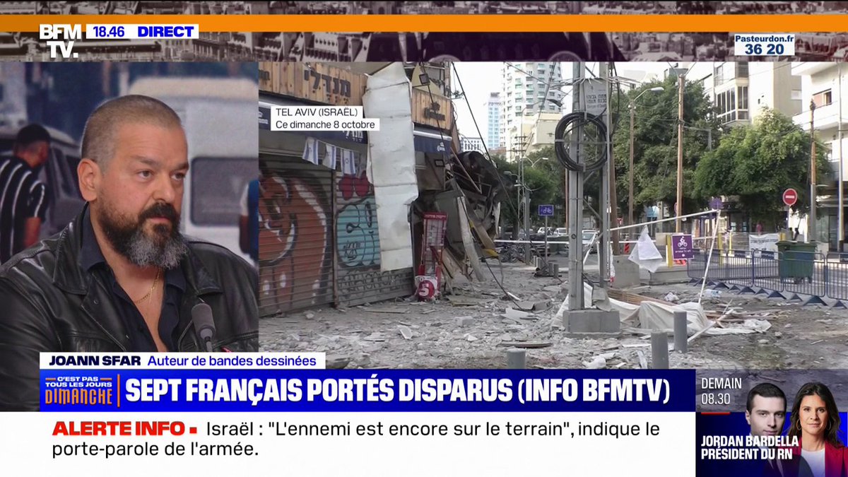Conflit Israël/Hamas: "Mon rôle est d'éviter que la France se couvre de honte et de ridicule", affirme Joan Sfar