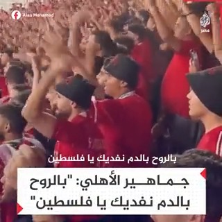 "نفديك يا #فلسطين".. جمهور #الأهلي يرج مدرجات استاد #برج_العرب تفاعلًا مع #عملية_طوفان_الأقصى خلال مباراة فريقه أمام #الإسماعيلي في الدوري
