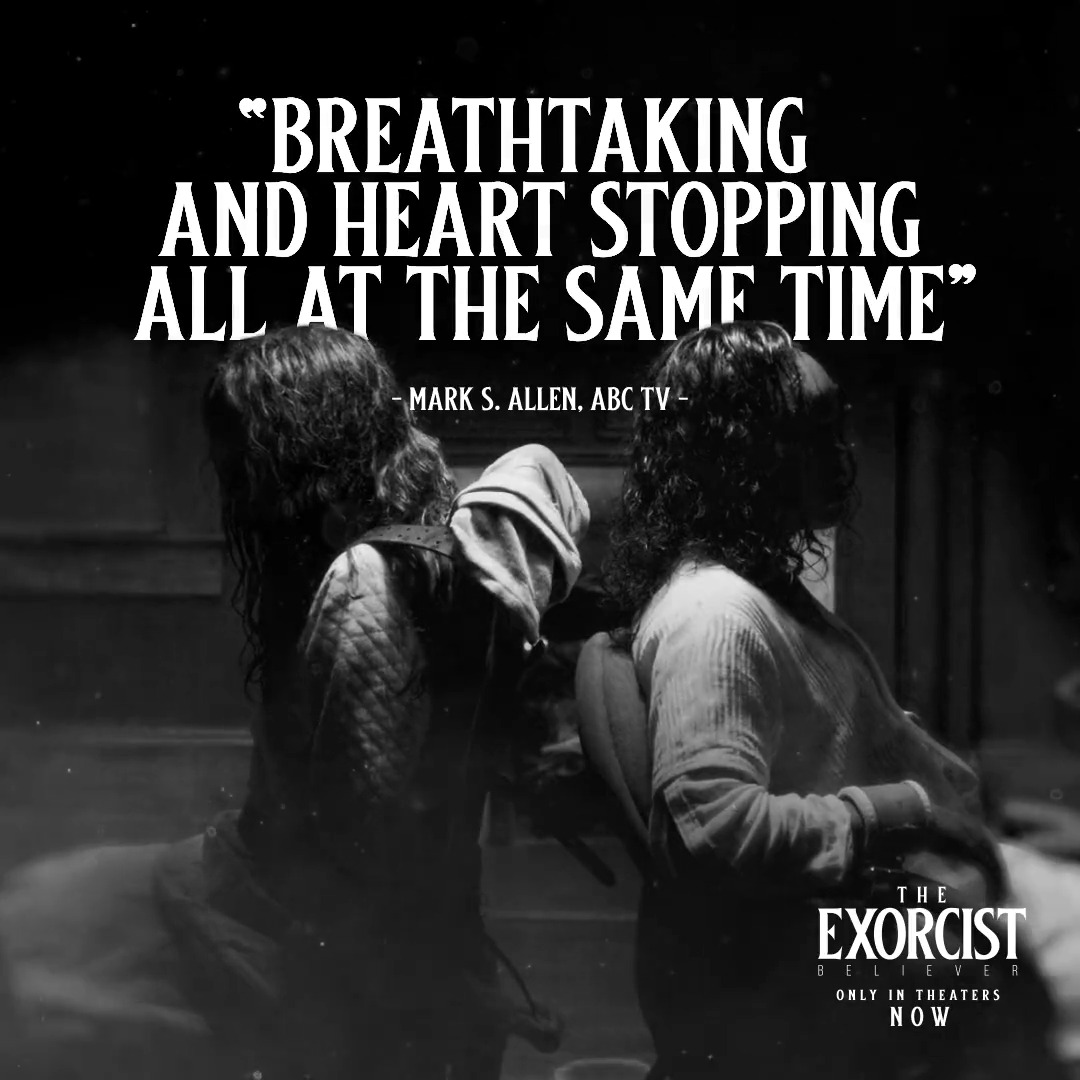It will stay with you. #TheExorcistBeliever - In Theaters Now.