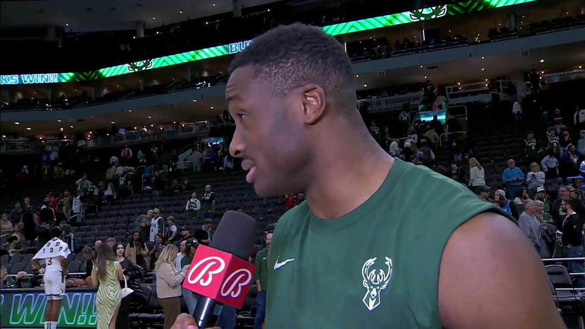 Thanasis chipped in with 14 points during Milwaukee's win! #FearTheDeer | Melanie Ricks