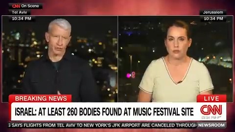 JUST IN: At least 260 bodies have been found at the site of an Israeli music festival following Saturday's attack by Hamas, a rescue organization says