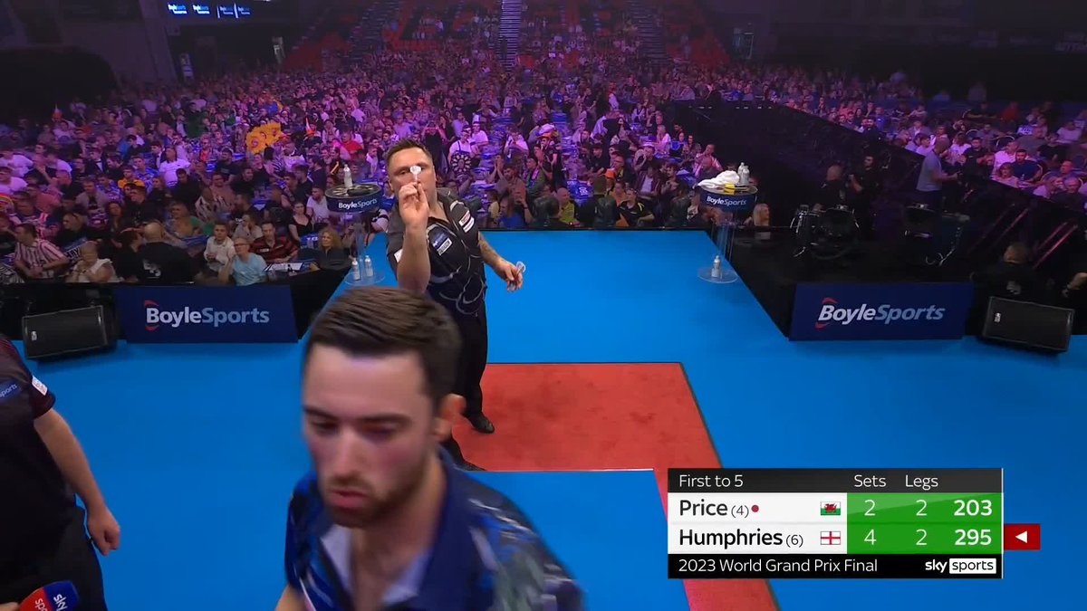 HUMPHRIES HAS FINALLY DONE IT ๐๐จ It's stunning. It's staggering. WHAT A WAY TO WIN IT! ๐คฏ An absolutely ridiculous 138 checkout from Luke Humphries to lift his very first TV title ๐ฑ What a moment to win the 2023 BOYLE Sports World Grand Prix!