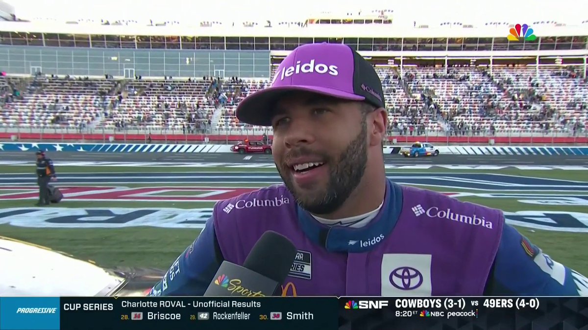 A solid effort for Bubba Wallace, but he's eliminated from the #NASCARPlayoffs.
