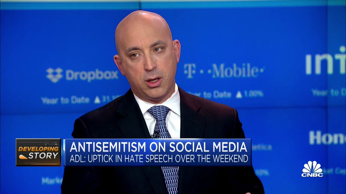 "As soon as the fighting started, we've seen waves of antisemitism on X, Instagram, and TikTok. It's most definitely organized," says Jonathan Greenblatt. "This is sort of TikTok war. They videoed it, recorded it on cell phones and gleefully uploaded it."